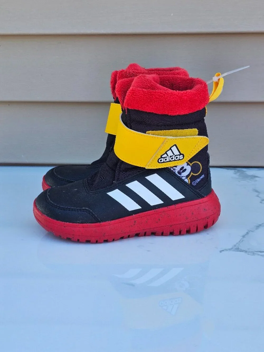 adidas x Disney Winterplay Mickey Mouse Unisex Kids Winter Boots